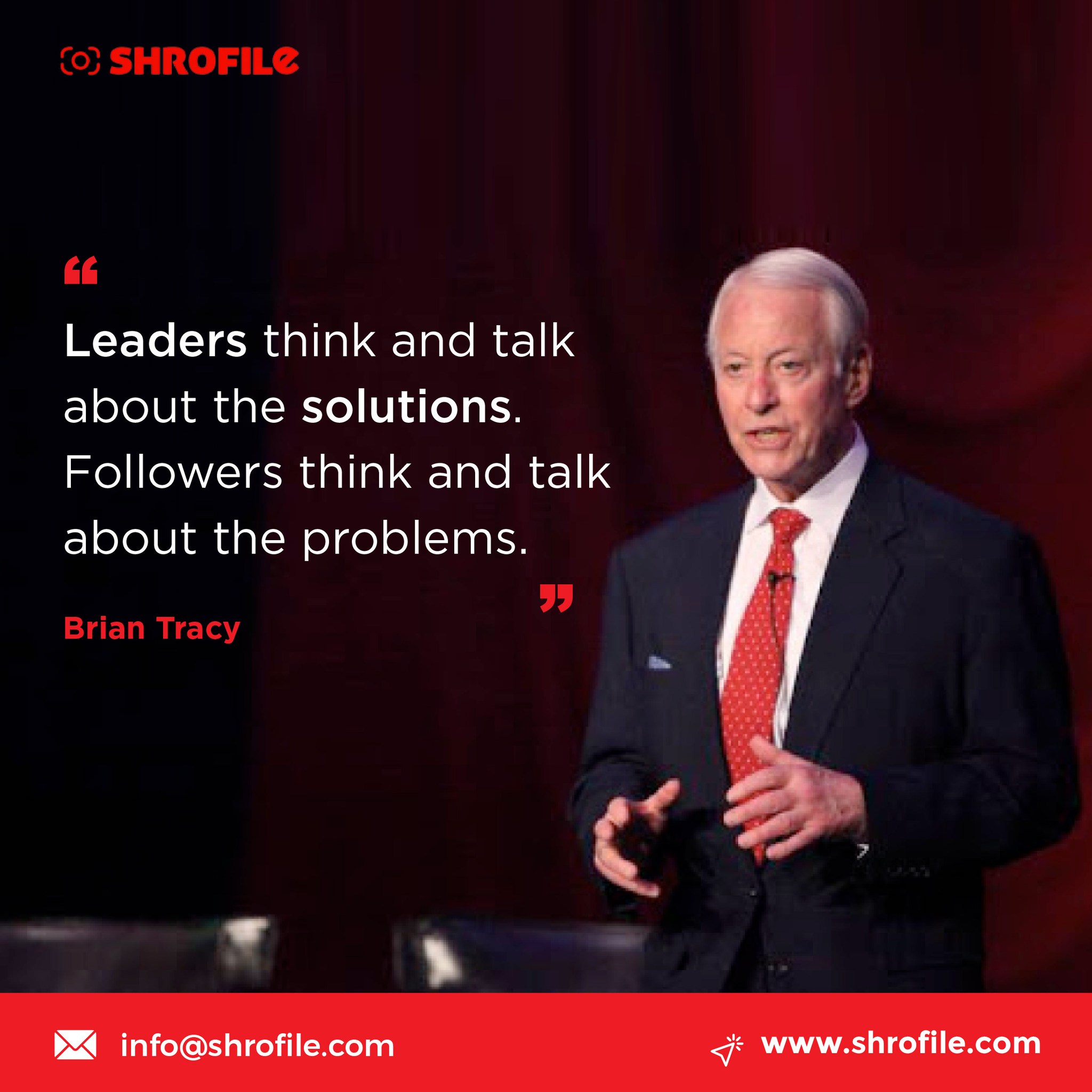 Brian Tracy Leadership Quotes